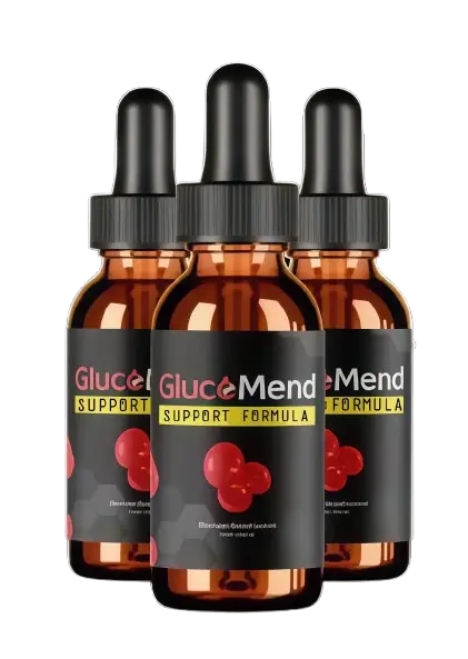 GlucoMend Blood Sugar Support Supplement - 3 Bottles